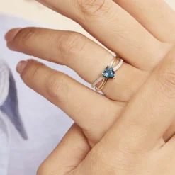 Bague Real Or Jaune Topaze