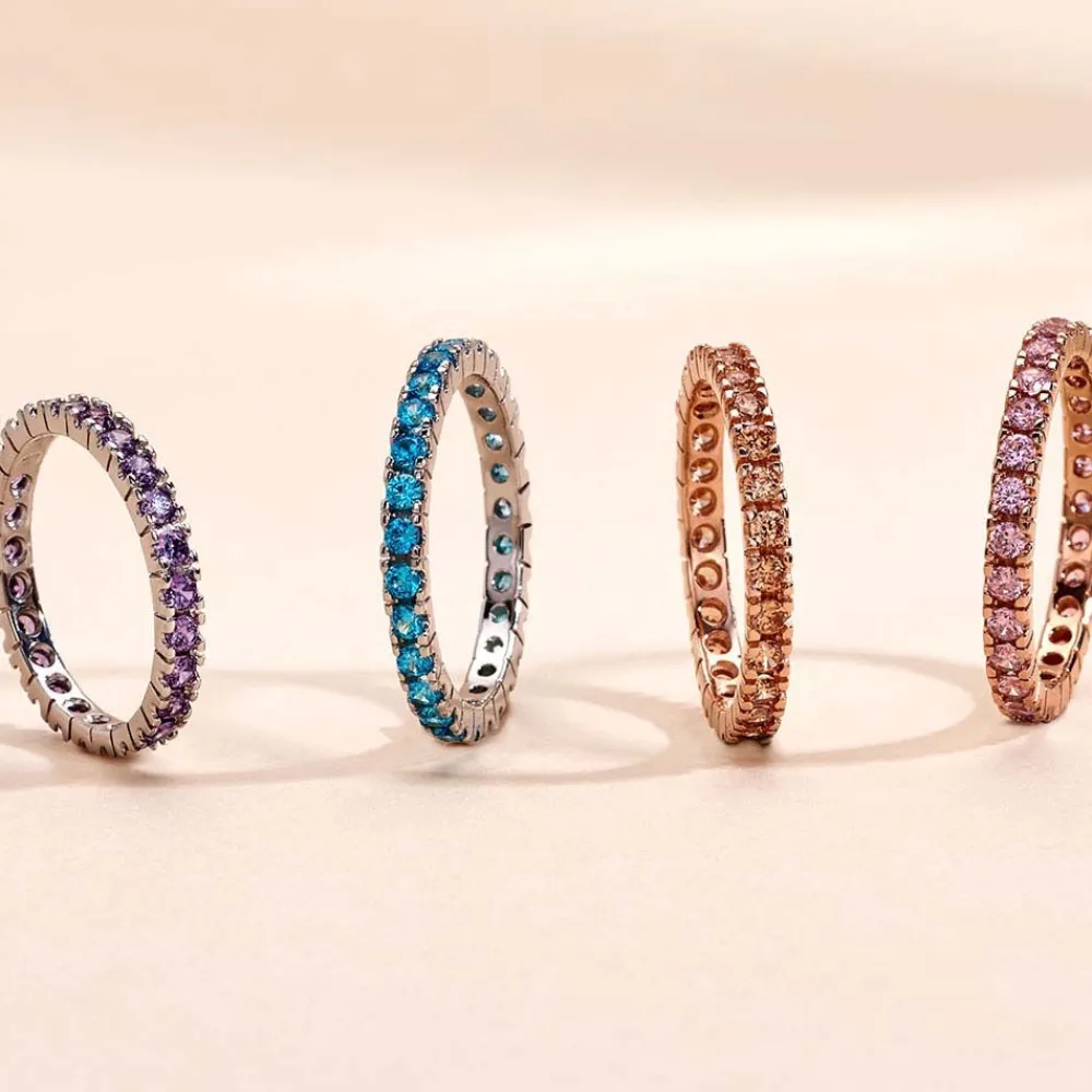 Bague Rio Santa Teresa Argent Rose Oxyde De Zirconium|Marc Orian Hot