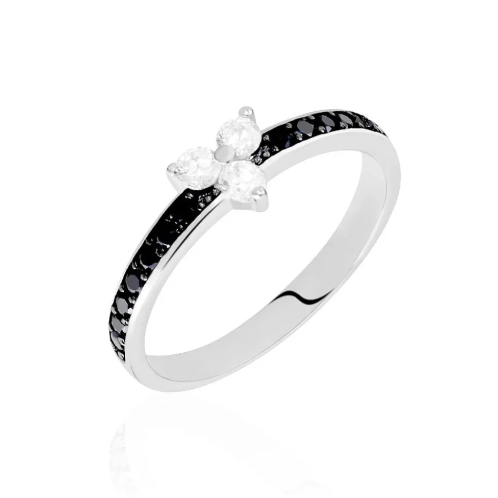 Bague Robinson Argent Oxydes De Zirconium