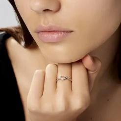 Bague Romane Or Jaune Diamant|Marc Orian New