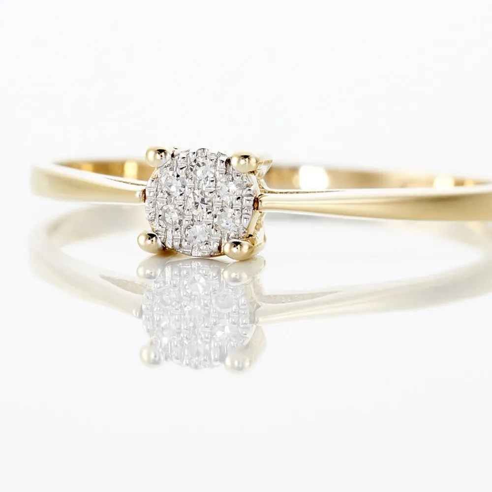 Bague Sandrine Or Jaune Diamant|Marc Orian Discount