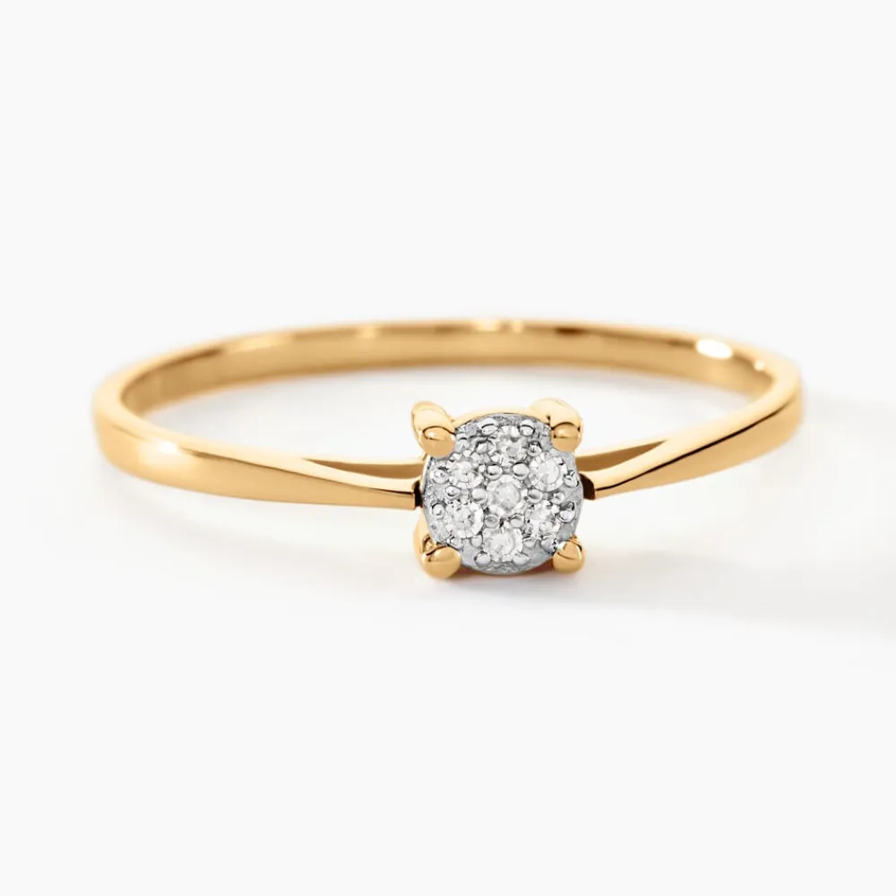 Bague Sandrine Or Jaune Diamant|Marc Orian Discount