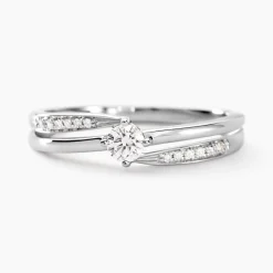 Bague Selene Or Blanc Diamant|Marc Orian Hot