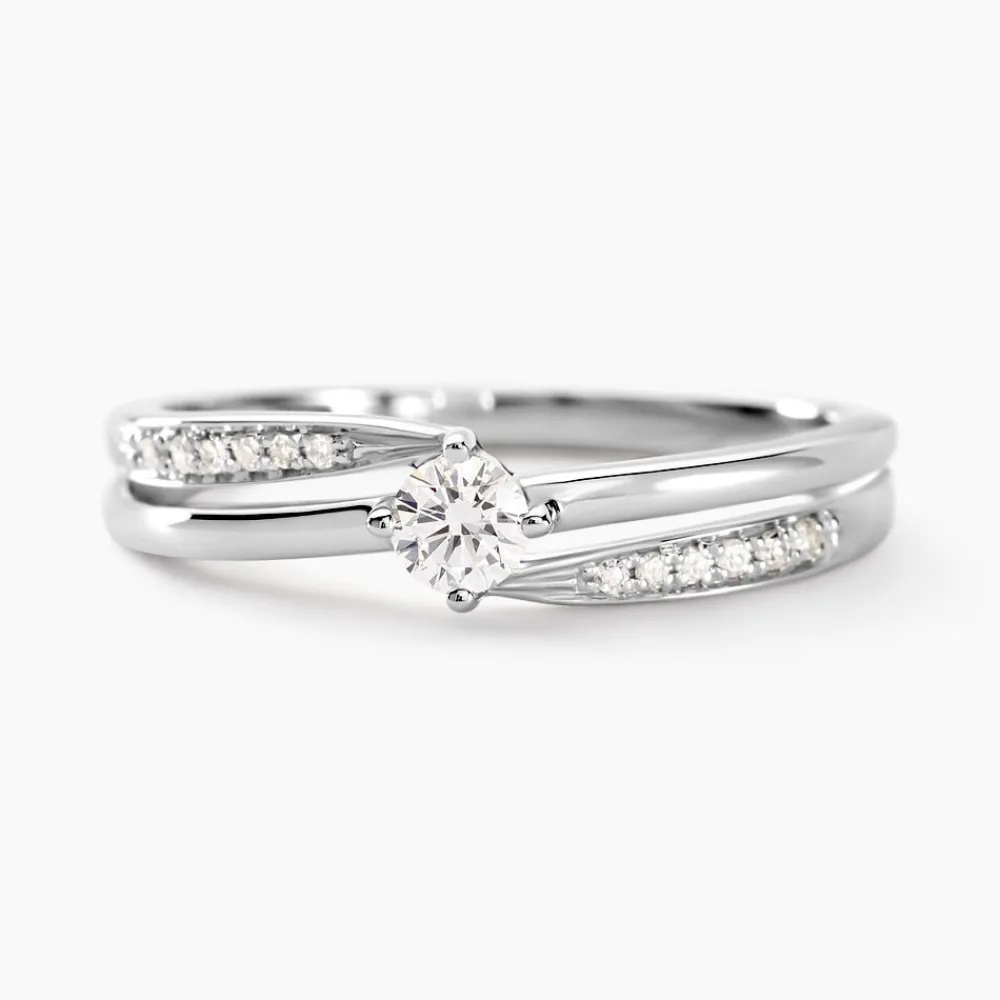 Bague Selene Or Blanc Diamant|Marc Orian Hot