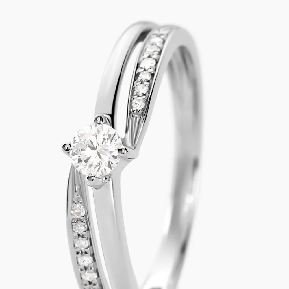 Bague Selene Or Blanc Diamant|Marc Orian Hot