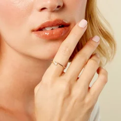 Bague Serenya Or Jaune Diamant Synthétique|Marc Orian Clearance
