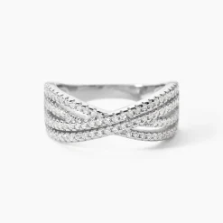 Bague Sharise Argent Blanc Oxyde De Zirconium|Marc Orian