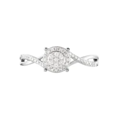Bague Sigolania Or Blanc Diamant