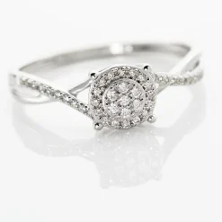 Bague Sigolania Or Blanc Diamant
