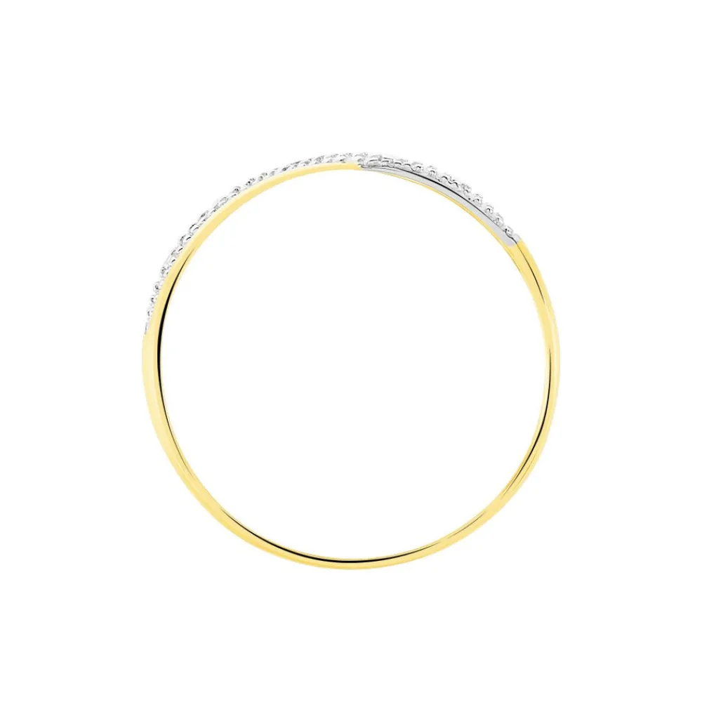 Bague Smeralda Or Bicolore Diamant|Marc Orian New