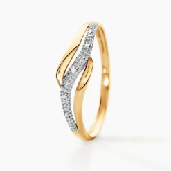 Bague Smeralda Or Bicolore Diamant|Marc Orian New
