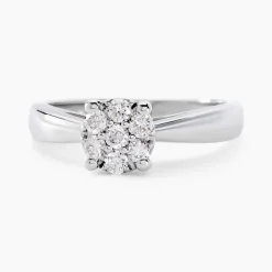 Bague Solitaire Artemis Or Blanc Diamant