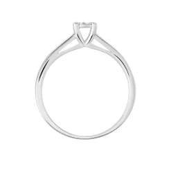 Bague Solitaire Artemis Or Blanc Diamant