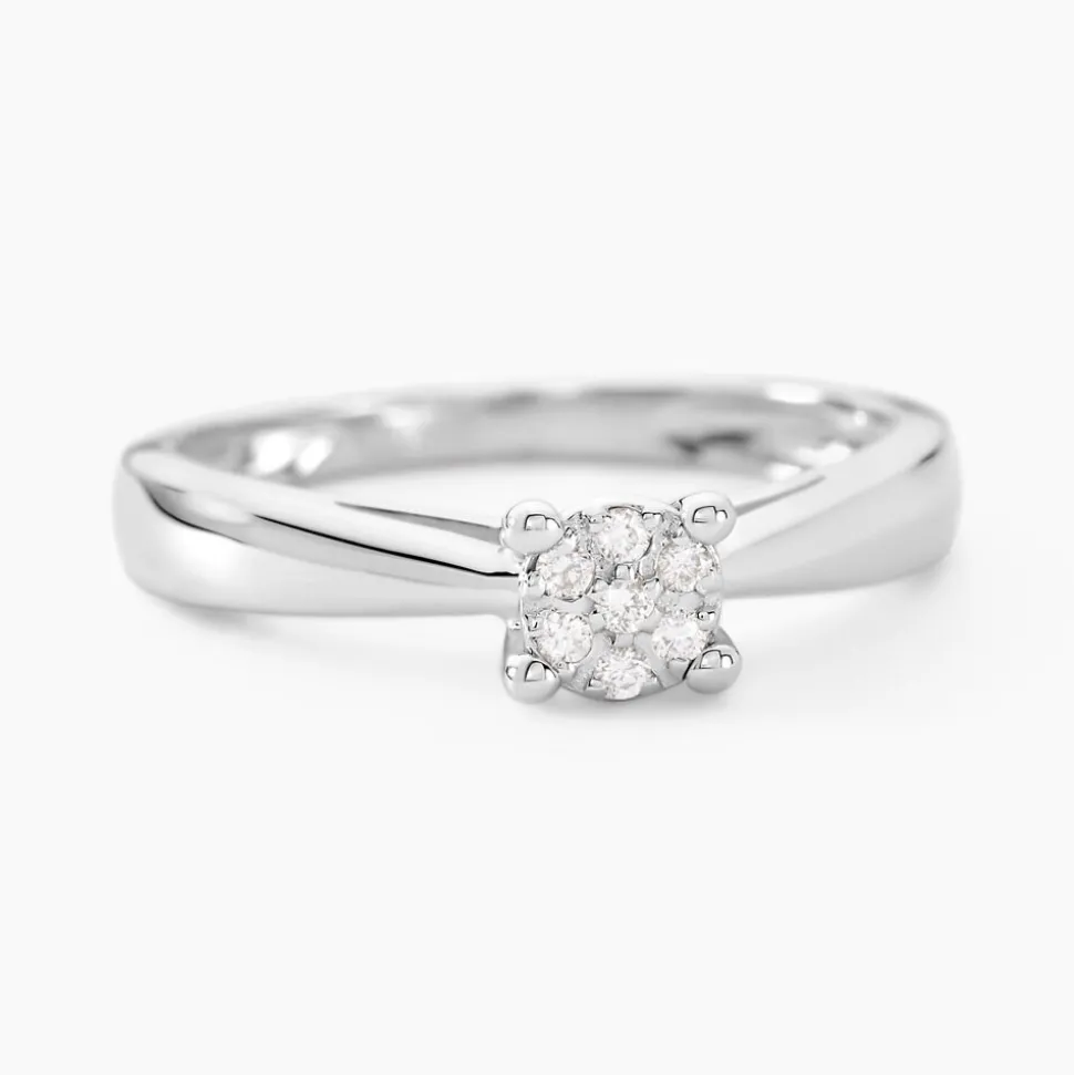 Bague Solitaire Artemis Or Blanc Diamant