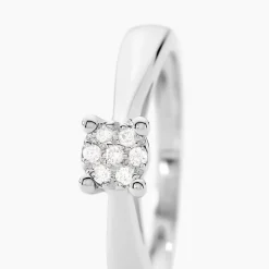 Bague Solitaire Artemis Or Blanc Diamant