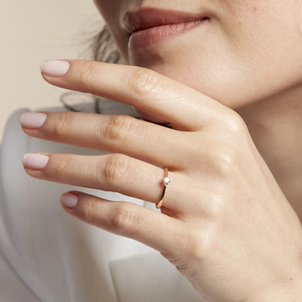 Bague Solitaire Athena|Marc Orian Discount