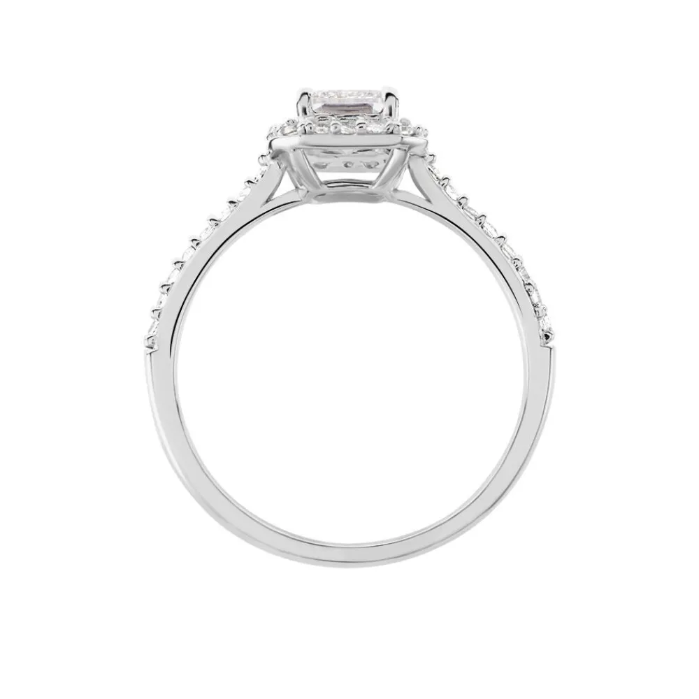 Bague Solitaire Cadmos Argent Blanc Oxyde De Zirconium|Marc Orian Clearance