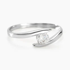 Bague Solitaire Camilia De Zirconium|Marc Orian Online