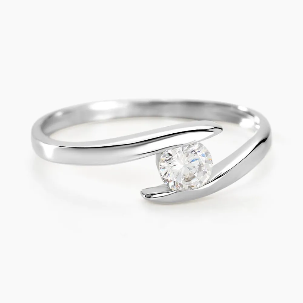 Bague Solitaire Camilia De Zirconium|Marc Orian Online