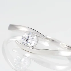Bague Solitaire Camilia De Zirconium|Marc Orian Online