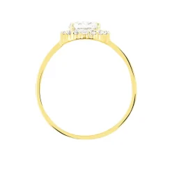 Bague Solitaire Cillie Or Jaune Oxyde De Zirconium|Marc Orian Sale