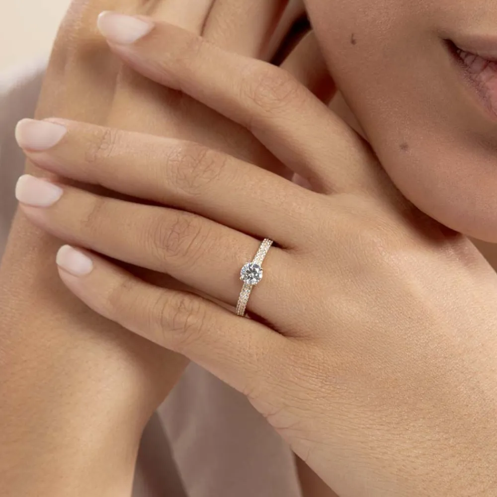 Bague Solitaire Dayna De Zirconium|Marc Orian Clearance