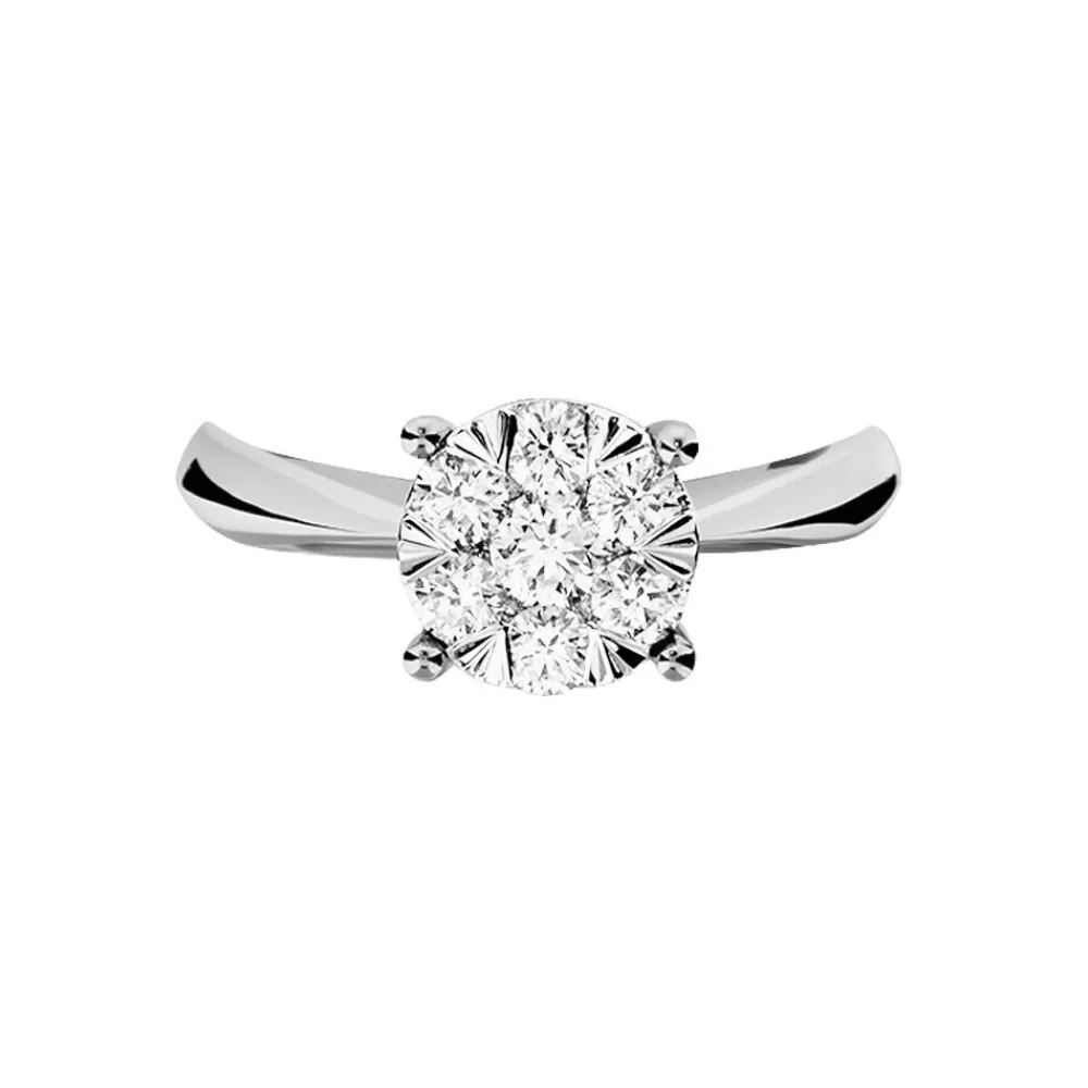 Bague Solitaire Dream Or Blanc Diamant|Marc Orian Discount