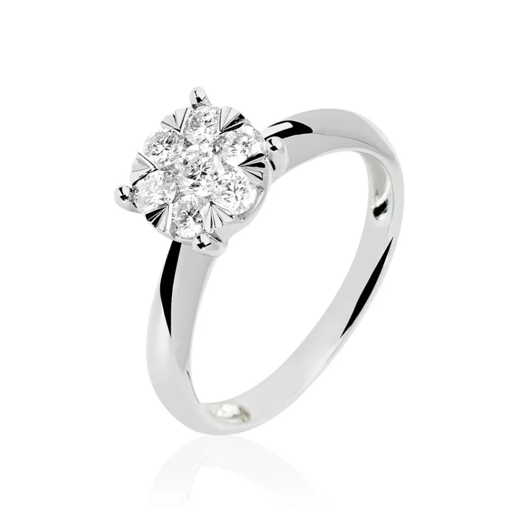 Bague Solitaire Dream Or Blanc Diamant|Marc Orian Discount