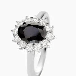 Bague Solitaire Gabor Argent Blanc Oxyde De Zirconium|Marc Orian Best