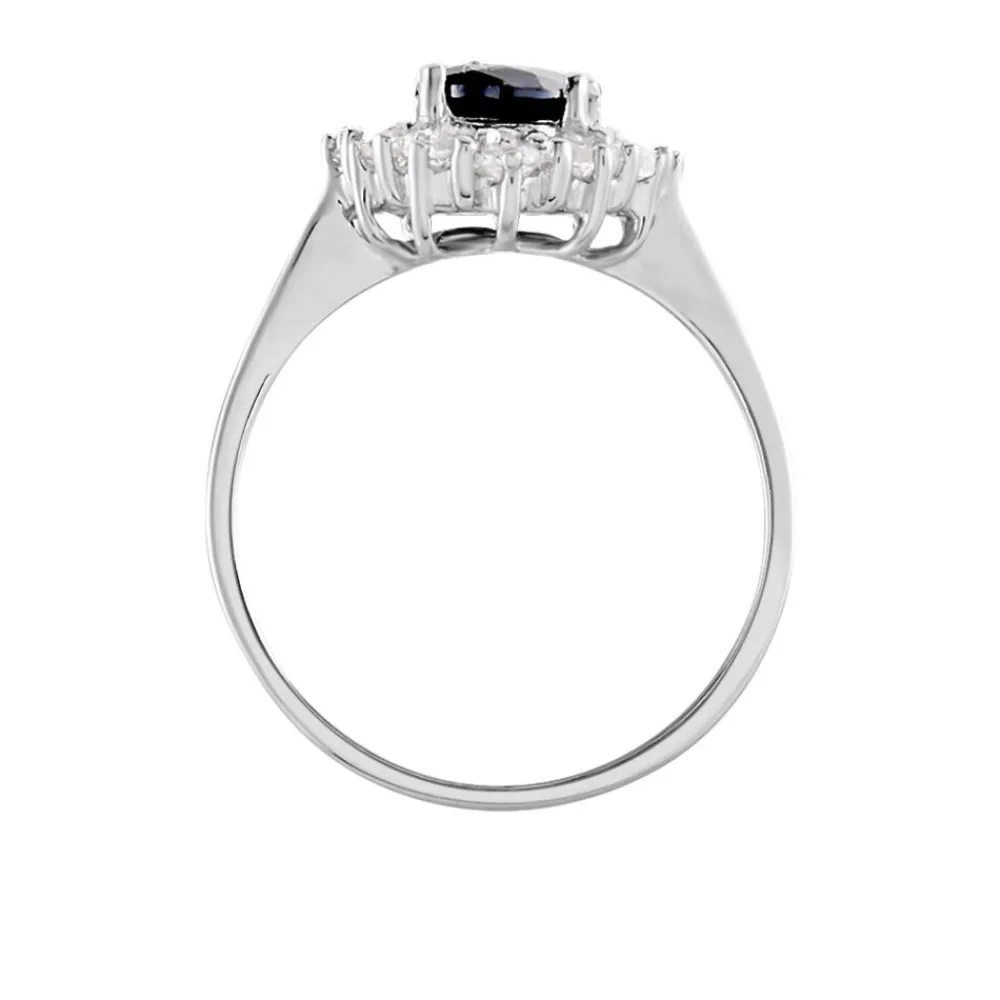 Bague Solitaire Gabor Argent Blanc Oxyde De Zirconium|Marc Orian Best