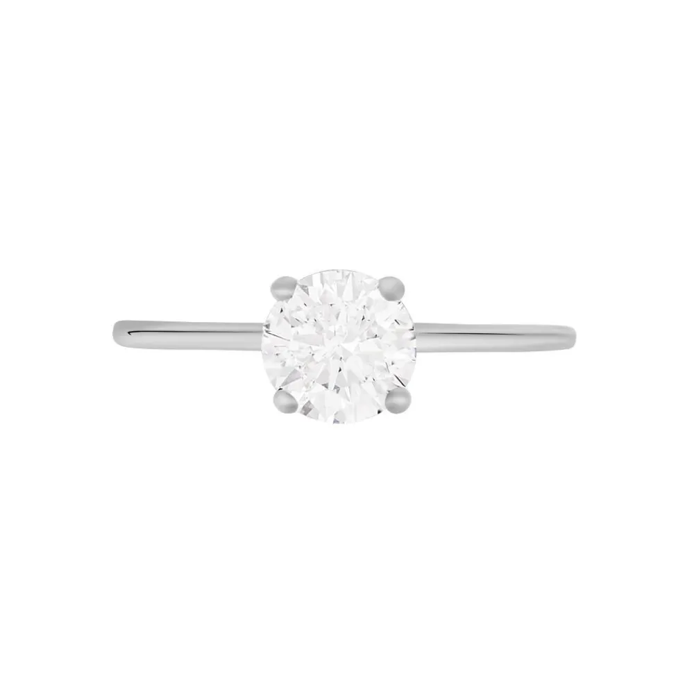 Bague Solitaire Gatiane Argent Oxyde De Zirconium|Marc Orian