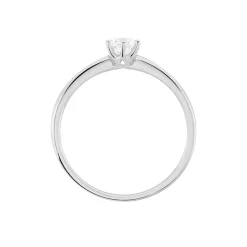 Bague Solitaire Josua Or Blanc Diamant|Marc Orian Discount