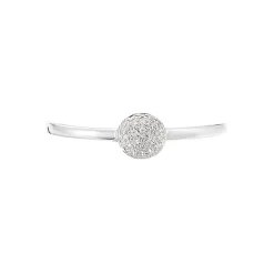 Bague Solitaire Karel Or Blanc Diamant