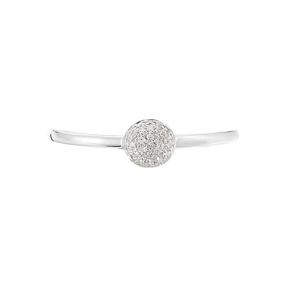 Bague Solitaire Karel Or Blanc Diamant