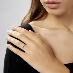 Bague Solitaire Katalina Or Blanc Diamant