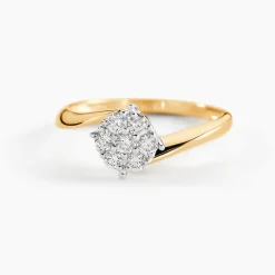 Bague Solitaire Lysia Or Jaune Diamant|Marc Orian New