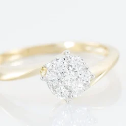 Bague Solitaire Lysia Or Jaune Diamant|Marc Orian New