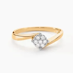 Bague Solitaire Lysia Or Jaune Diamant|Marc Orian New