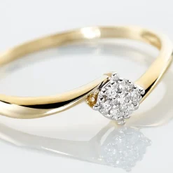 Bague Solitaire Lysia Or Jaune Diamant|Marc Orian New