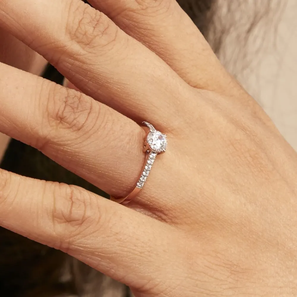 Bague Solitaire Manon De Zirconium|Marc Orian Hot