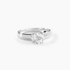 Bague Solitaire Messine De Zirconium|Marc Orian Online
