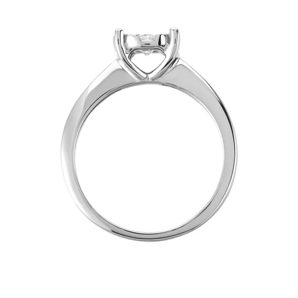 Bague Solitaire Or Blanc Dream Diamants