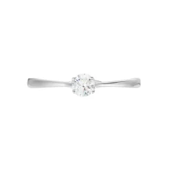 Bague Solitaire Or Blanc Solenia Diamant|Marc Orian Hot