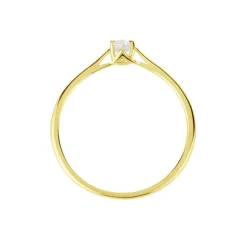 Bague Solitaire Or Jaune Solenia Diamant|Marc Orian Online