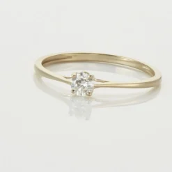 Bague Solitaire Or Jaune Solenia Diamant|Marc Orian Online