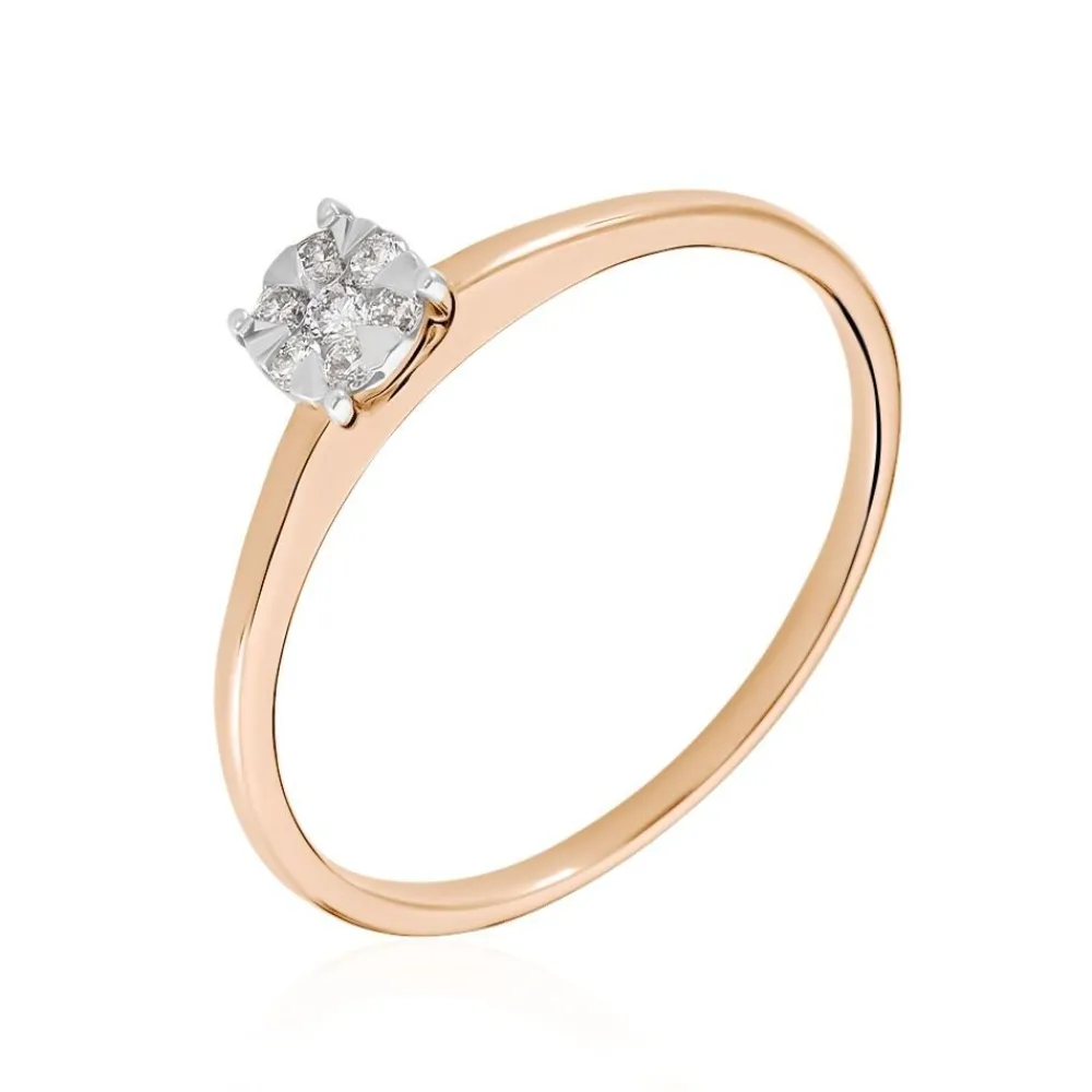 Bague Solitaire Or Rose Dream Diamants|Marc Orian Best