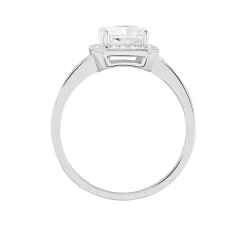 Bague Solitaire Pilar Argent Blanc Oxyde De Zirconium|Marc Orian Sale