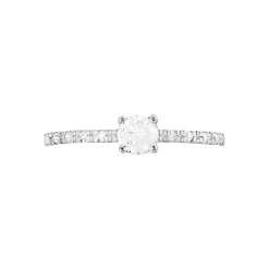 Bague Solitaire Sedonia Or Jaune Oxyde De Zirconium|Marc Orian Sale
