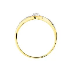 Bague Solitaire Sitan Or Jaune Diamant|Marc Orian