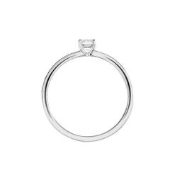 Bague Solitaire Stella Argent Blanc Oxyde De Zirconium|Marc Orian Best